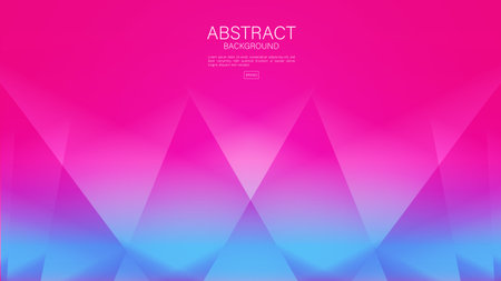 Pink abstract background, pink polygon background for valentine, web background, polygon graphic, Geometric vector, Minimal Texture, pink cover design, flyer, banner, wall decoration, wallpaperのイラスト素材