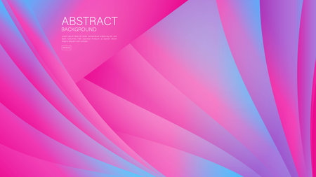 Pink abstract background, pink wave background for valentine, gradient background, wave pattern, Geometric vector, Minimal Texture, pink cover design, flyer, banner, wall decoration, wallpaperのイラスト素材