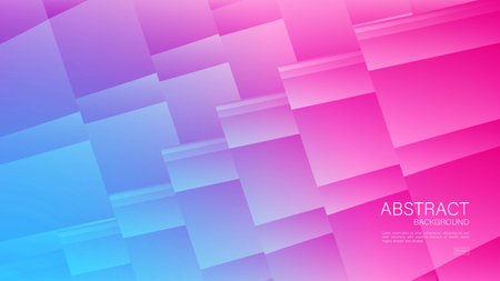 Pink abstract background, pink polygon background for valentine, gradient background, polygon pattern, Geometric vector, Minimal Texture, pink cover design, flyer, banner, wall decoration, wallpaperのイラスト素材