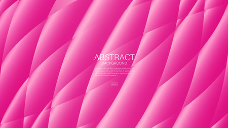 Pink polygon abstract background, polygon vector, Minimal Texture, web background, Pink cover design, flyer template, banner, book cover, wall decoration, wallpaper, Geometric background designのイラスト素材