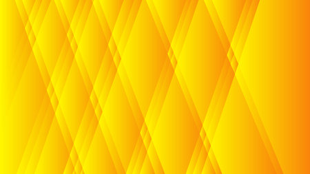 Yellow abstract background, polygon graphic, Geometric vector, Minimal Texture, web background, yellow cover design, flyer template, banner, wall decoration, wallpaper, yellow gradient backgroundのイラスト素材