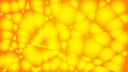 Yellow abstract background, polygon graphic, Geometric vector, Minimal Texture, web background, yellow cover design, flyer template, banner, wall decoration, wallpaper, yellow gradient backgroundのイラスト素材