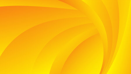 Yellow abstract background, wave graphic, Geometric vector, Minimal Texture, web background, yellow cover design, flyer template, banner, wall decoration, wallpaper, yellow gradient backgroundのイラスト素材