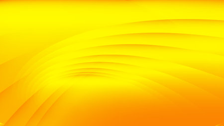 Yellow abstract background, wave graphic, Geometric vector, Minimal Texture, web background, yellow cover design, flyer template, banner, wall decoration, wallpaper, yellow gradient backgroundのイラスト素材