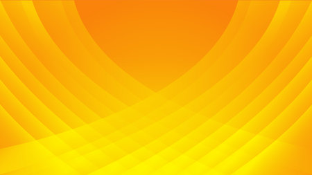 Yellow abstract background, wave graphic, Geometric vector, Minimal Texture, web background, yellow cover design, flyer template, banner, wall decoration, wallpaper, yellow gradient backgroundのイラスト素材