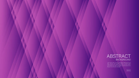 Purple abstract background, polygon graphic, Geometric vector, Minimal Texture, web background, purple cover design, flyer template, banner, wall decoration, wallpaper, purple background designのイラスト素材