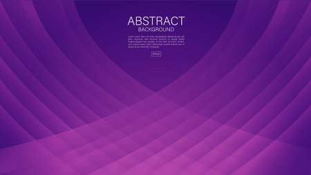 Purple wave abstract background, wave vector, Geometric vector, Minimal Texture, web background, purple cover design, flyer, banner, wall decoration, wallpaper, purple background designのイラスト素材