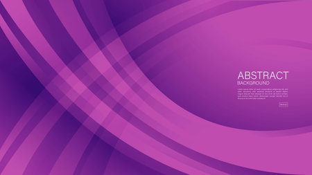 Purple wave abstract background, wave vector, Geometric vector, Minimal Texture, web background, purple cover design, flyer, banner, wall decoration, wallpaper, purple background designのイラスト素材