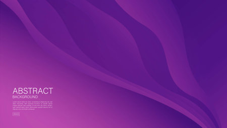 Purple wave abstract background, wave vector, Geometric vector, Minimal Texture, web background, purple cover design, flyer, banner, wall decoration, wallpaper, purple background designのイラスト素材