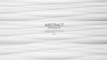 Gray background, white polygon background design, Geometric vector, Minimal Texture, cover design, flyer template, advertisement, abstract background template, decoration wallpaper, book cover, vectorのイラスト素材