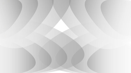 Gray background, white wave background design, Geometric vector, Minimal Texture, cover design, flyer template, advertisement, abstract background template, decoration wallpaper, book cover, vectorのイラスト素材