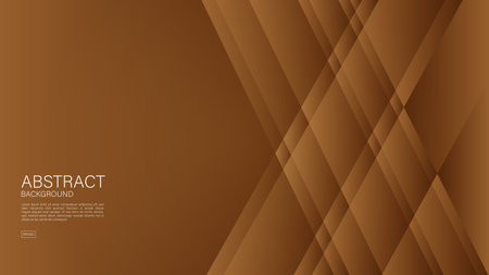 Brown abstract background, polygon graphic, Geometric vector, Minimal Texture, web background, Brown cover design, flyer template, banner, wall decoration, wallpaper, Brown background vectorのイラスト素材
