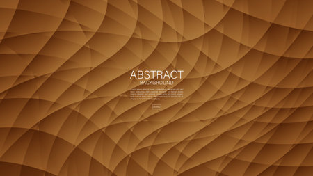 Brown abstract background, polygon graphic, Geometric vector, Minimal Texture, web background, Brown cover design, flyer template, banner, wall decoration, wallpaper, Brown background vectorのイラスト素材
