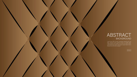 Brown abstract background, polygon graphic, Geometric vector, Minimal Texture, web background, Brown cover design, flyer template, banner, wall decoration, wallpaper, Brown background vectorのイラスト素材