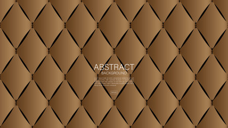 Brown abstract background, polygon graphic, Geometric vector, Minimal Texture, web background, Brown cover design, flyer template, banner, wall decoration, wallpaper, Brown background vectorのイラスト素材
