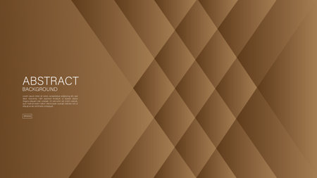 Brown abstract background, polygon graphic, Geometric vector, Minimal Texture, web background, Brown cover design, flyer template, banner, wall decoration, wallpaper, Brown background vectorのイラスト素材