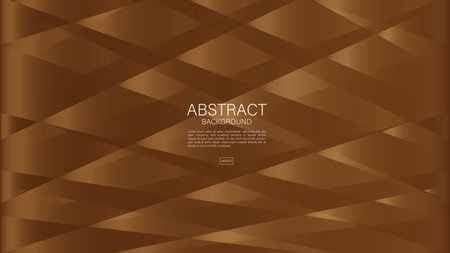 Brown abstract background, polygon graphic, Geometric vector, Minimal Texture, web background, Brown cover design, flyer template, banner, wall decoration, wallpaper, Brown background vectorのイラスト素材