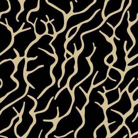 seamless pattern with giraffe spotsのイラスト素材