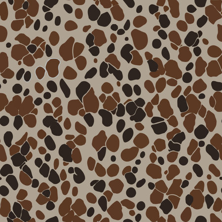 seamless pattern with black and white spotsのイラスト素材