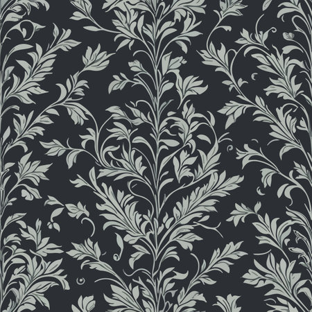 Damask seamless pattern vector artのイラスト素材