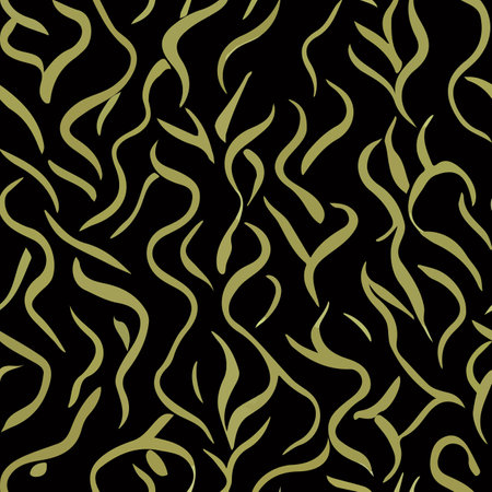seamless pattern with snake stripsのイラスト素材