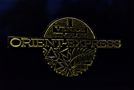 VARNA, BULGARIA - SEPTEMBER 6: The legendary 'Orient Express' is ready to depart from Varna Railway Station on September 6, 2011 in Varna, Bulgaria. The luxury train travels between Paris and Istanbulのeditorial素材