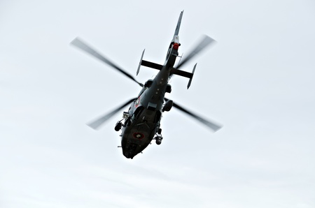 VARNA, BULGARIA - OCTOBER 9: Bulgarian Navy formally receive the first out of a total of three Panther helicopters agreed between Eurocopter and Bulgarian MoD on October 9, 2011 in Varna, Bulgaria. のeditorial素材