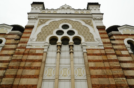 Sofia sephardic Synagogue - largest synagogue in Southeastern Europe , Bulgaria, Balkans, and third-largest in Europeの写真素材