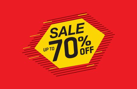 Sale and special offer tag, price tags, Sales Label, banner, Vector illustration.のイラスト素材