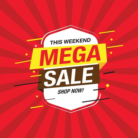 Sale and special offer tag, price tags, Sales Label, banner, Vector illustration.のイラスト素材