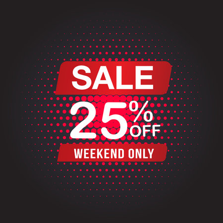 Sale and special offer tag, price tags, Sales Label, banner, Vector illustration.のイラスト素材