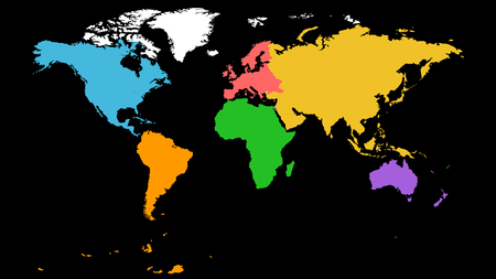World Mapのイラスト素材