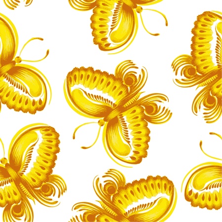 Seamless floral patternのイラスト素材