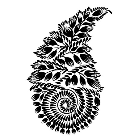 vector, artistic, decorative silhouette in grunge styleのイラスト素材