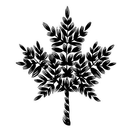 vector, artistic, decorative silhouette in grunge styleのイラスト素材