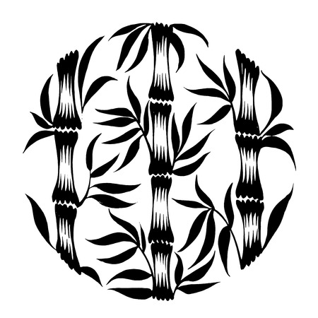 vector, artistic, decorative silhouette in grunge styleのイラスト素材