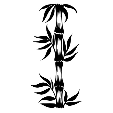 vector, artistic, decorative silhouette in grunge styleのイラスト素材