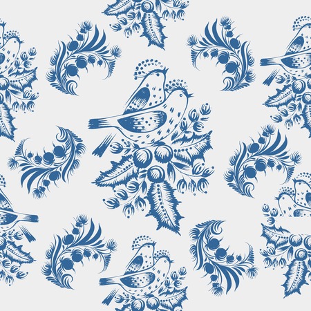 coloured seamless pattern with motive of flowerのイラスト素材
