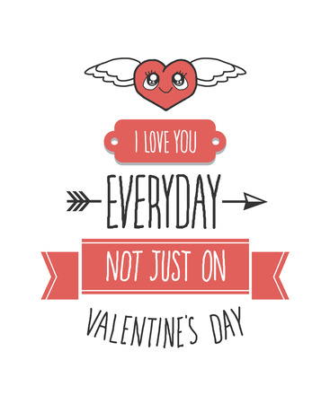 Digitally generated Valentines day vectorのイラスト素材