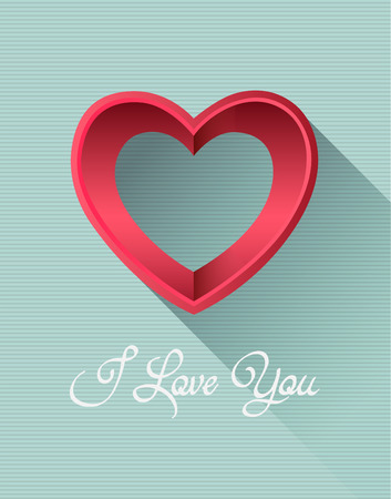 Digitally generated Valentines day vectorのイラスト素材