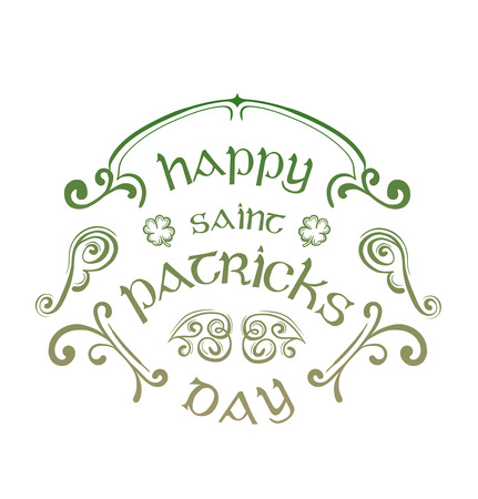 Digitally generated St patricks day greeting vectorのイラスト素材