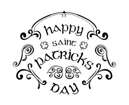 Digitally generated St patricks day greeting vectorのイラスト素材