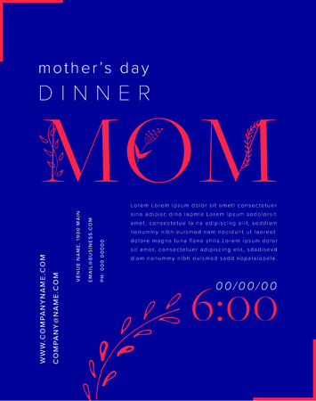 Vector of mothers day card with messageのイラスト素材