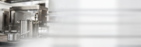 Digital composite of chef's kitchen transitionの写真素材