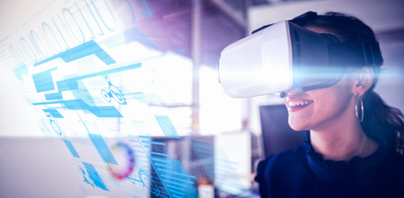 interface against entrepreneur using virtual reality simulator