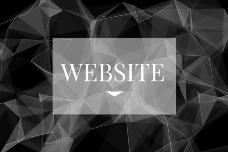 Digital composite of Minimalist website interfaceの写真素材