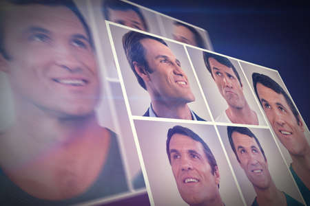 People collage portrait single 5