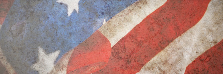 Full frame of crumbled national flag