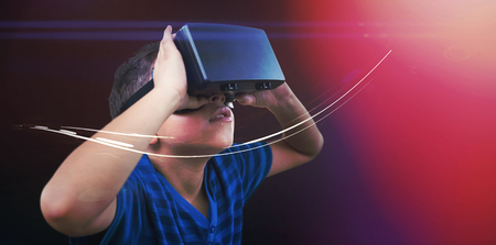 Children using vr