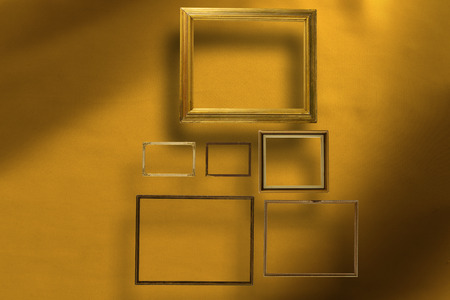 Empty photo frame, Close-up